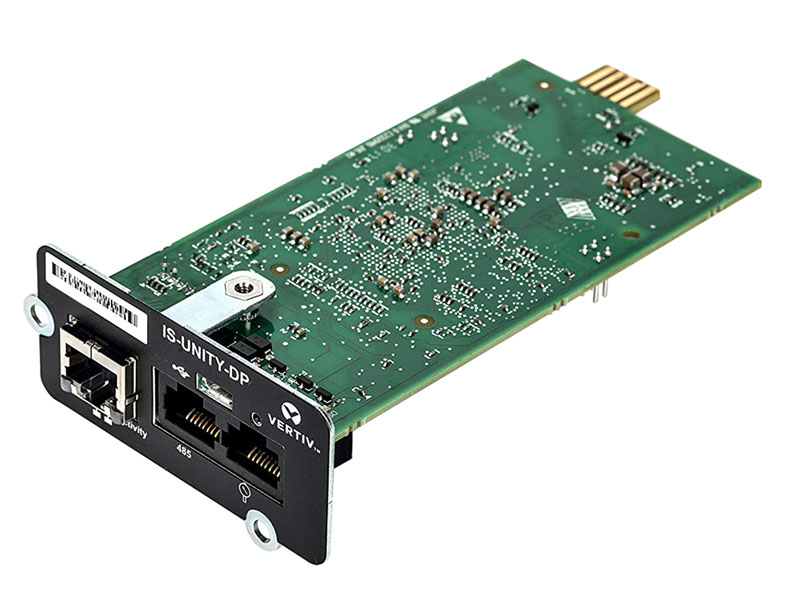 Joe Powell and Associates Vertiv™ Liebert® IntelliSlot™ Unity Communications Card Joe Powell and Associates Vertiv™ Liebert® IntelliSlot™ Unity Communications Card